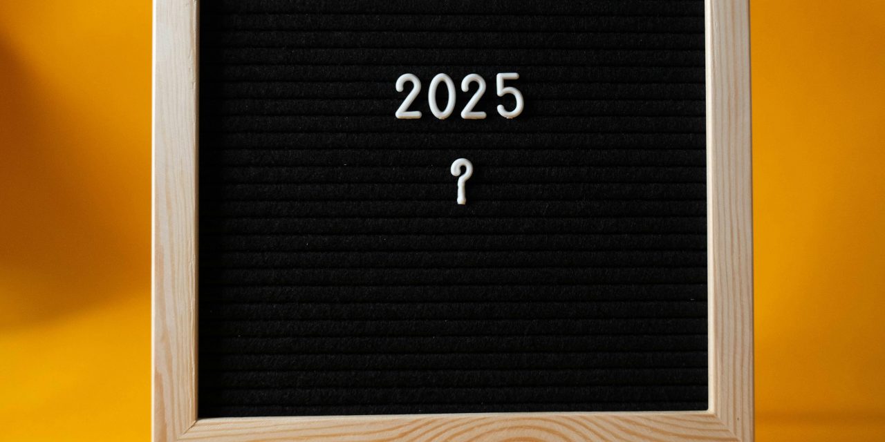 Goede voornemens 2025
